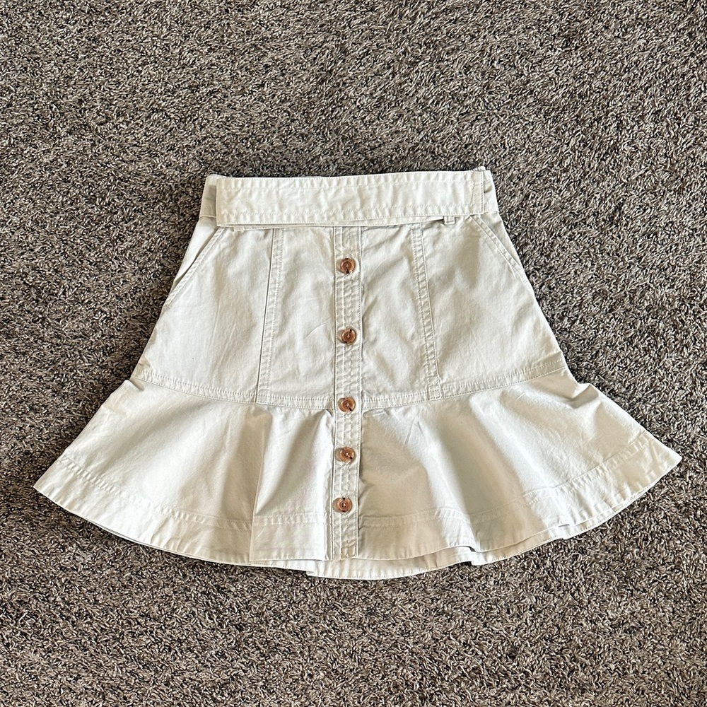 Banana Republic Beige skirt size 2 - Picture 2 of 8